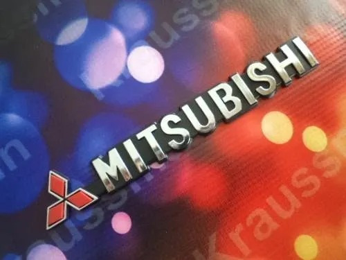 Mitsubishi, Logo Emblema Cromado