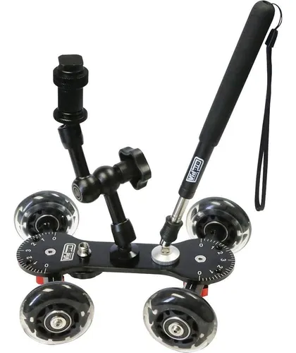 Vidpro Sk-22 Professional Skater Dolly Deslizador Rodante Y