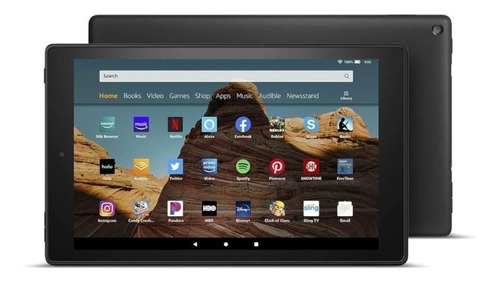 Tablet  Amazon Fire HD 10 2019 KFMAWI 10.1" 64GB black y 2GB de memoria RAM