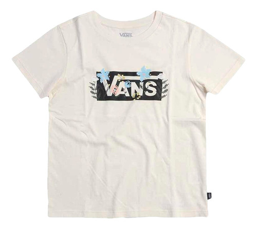 Vans Remera Lifestyle Mujer Micro Disty Hueso Blw