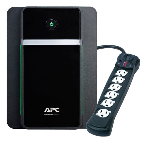 Ups Apc Bvx1200l-lm 1200va Interactiva 6 Tomas Avr 650 Watts