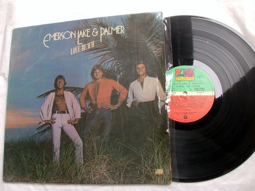 Emerson Lake & Palmer - Love Beach / Vinilo 1979 _ Prog Rock
