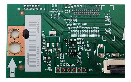 T-com Para Hisense 43a6h Pcb: Rsag7.820.11117/roh N/p:308380