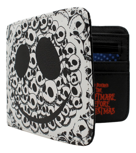 Cartera Billetera Inspirada En Jack Skellington Tim Burton Byn Cara Jack