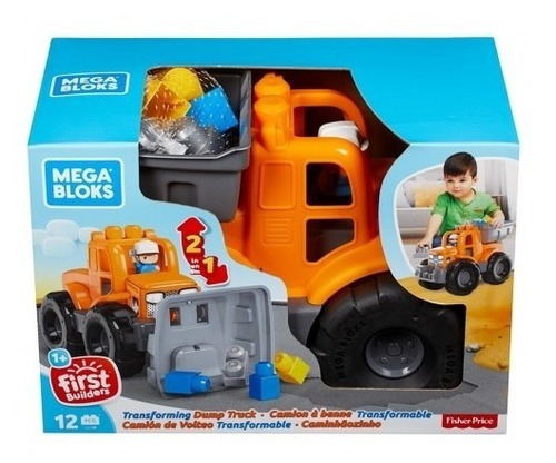 Mega Bloks Camion De Volteo Transformable Fisher Price