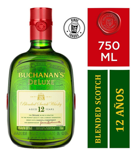 Whisky Buchanan's Deluxe 750ml