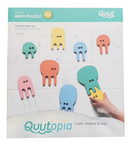 Puzzle De Baño Meduza. Quut. Espacio Jacinta!