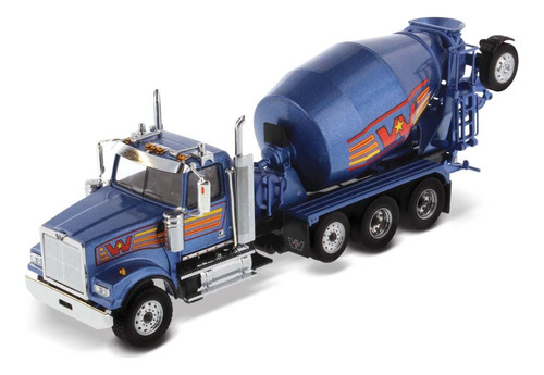 Diecast Masters Western Star 4900 Con Eje De Elevacin Y Mezc