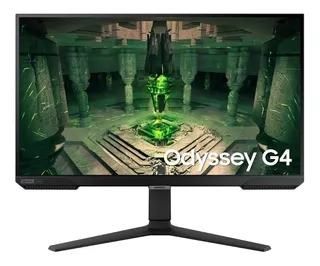 Monitor gamer Samsung Odyssey G4 S25BG40 LCD 25" preto 100V/240V