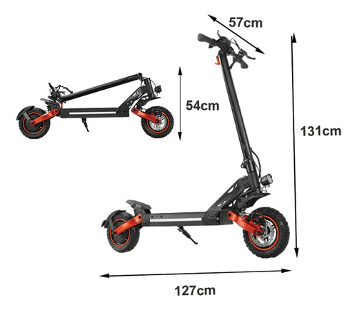 Patinete Elétrico G9 Pro Inow Lançamento 2025 55km/h Com Led