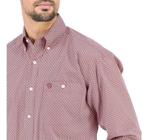 Imagen 5 de 6 de Camisa Vaquera Wrangler Hombre Western M 724