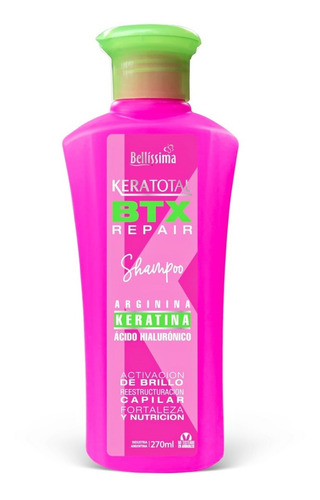 Shampoo Keratotal Btx Repair Botox X 270 Ml - Bellissima