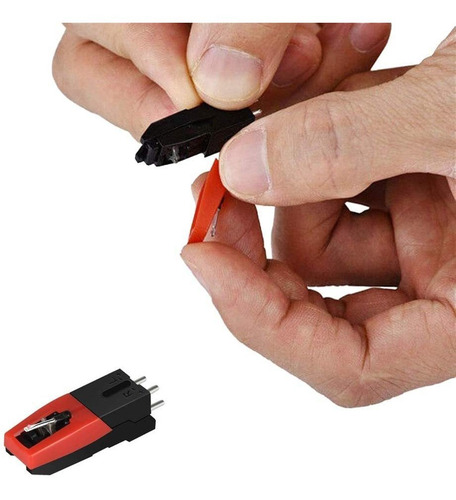 Banpa - Aguja Para Reproductor De Discos (5 Unidades, 1 Cart
