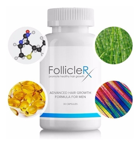 Multivitaminico Follicle Rx Regenera Crece El Cabello Pelo