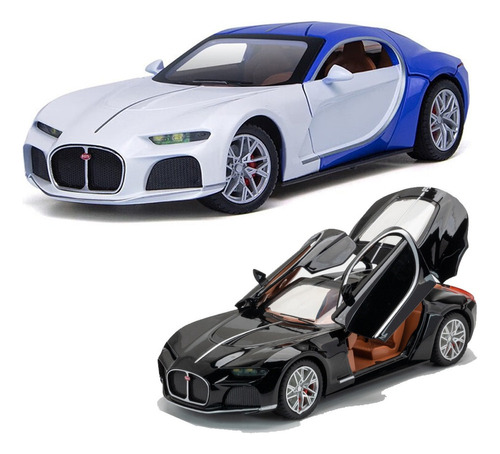 Ghb Bugatti Supercoche Conceptual Atlantic Miniatura Metal