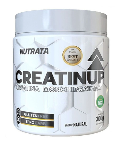 Creatina Pura Creatine Up 300g - Nutrata Sabor Sem sabor