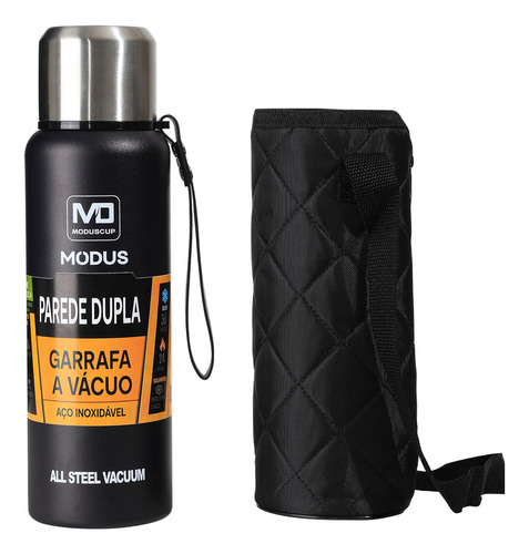  Modus Bottle MS037 1 L Preto