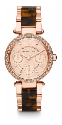 Reloj Mujer Michael Rose Gold Mk5881 Original (Reacondicionado)