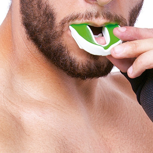 Imagen 1 de 4 de Protector Bucal Dual Saborizado Senior Bander Green®