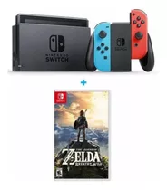 Comprar Bundle Nintendo Switch Neon V2 Lt2+ Zelda Breath Of The Wild