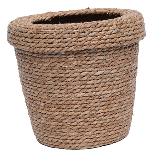 Cesta Tejida Para Macetero, Cesta De Almacenamiento Estilo A