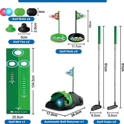 Club De Golf Para Niños Pequeños Con Juguetes Estilo B