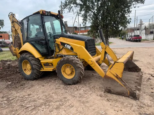 Pala Y Retro Caterpillar 416 E 4x4 2012