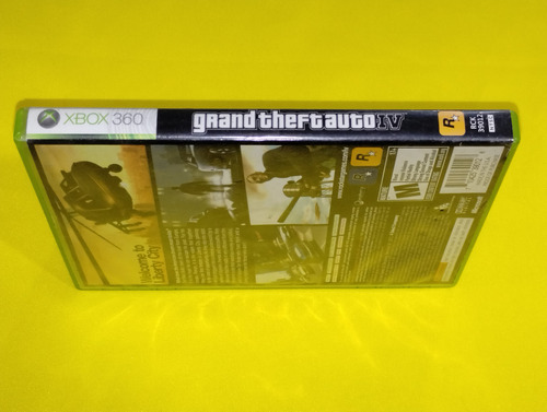 Grand Theft Auto Iv Gta 4 Xbox 360 Original Con Mapa (Usado)