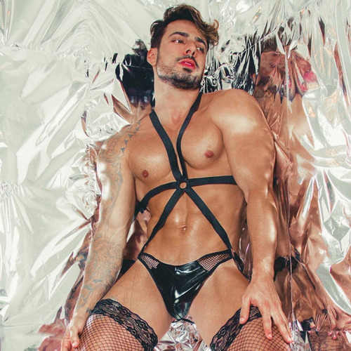 Imagem 3 de 4 de Kit Fantasia Gladiador Garota Veneno