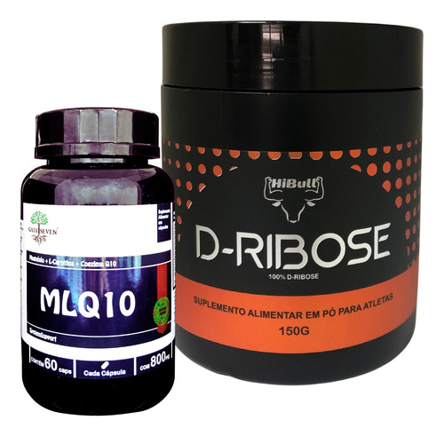 Kit Solução De Sinatra Importado D-ribose 150g + Mlq10 800mg