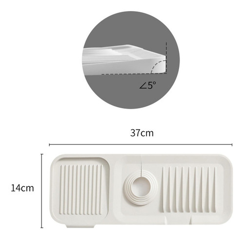 Protector De Encimera De Fregadero Lavable Para Grifo