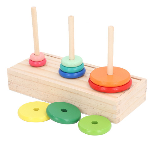 Juego De Rompecabezas Intellectual Toy Brain Toy Wooden Towe