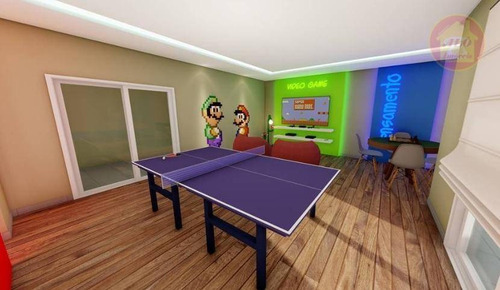 Apartamento À Venda, 46 M² Por R$ 227.000,00 - Caiçara - Praia Grande/sp - Ap5119