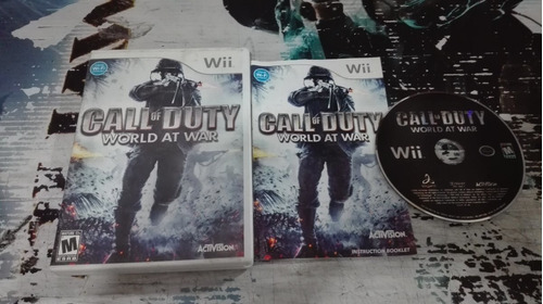 Call Of Duty World At War Completo Para Nintendo Wii,checalo