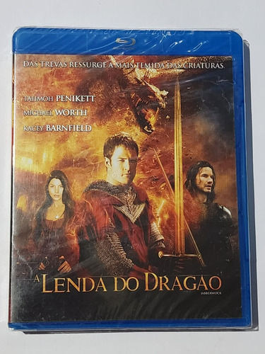 Blu-ray A Lenda Do Dragão Original Lacrado 