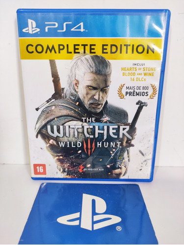 The Witcher 3 Edição Completa Ps4 Mídia Física Original 