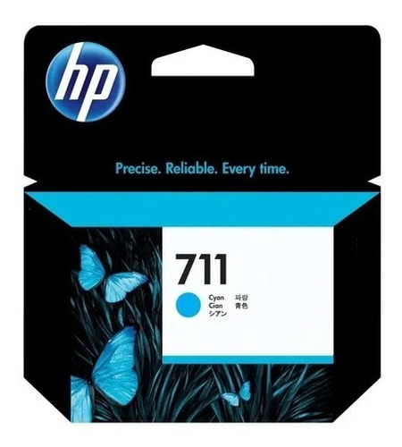 Cartucho Hp Cz130a 711 Cyan 29ml T120/t520/t530/t130 Uk