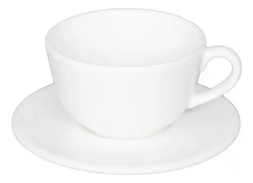 Set Taza Té C/plato Unni Cerámica 200cc Oxford X6uni