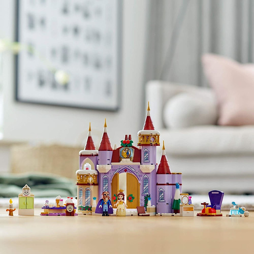 Lego Disney Celebracao De Inverno No Castelo Da Bela 43180