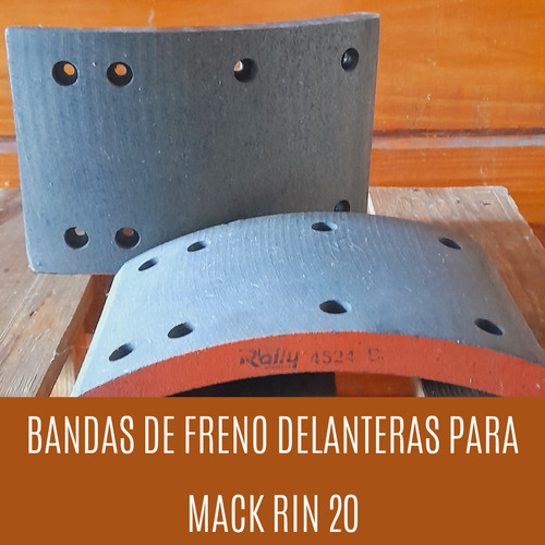 Bandas De Freno 4524 Bloques Mack Gandolas Rin 20 R20