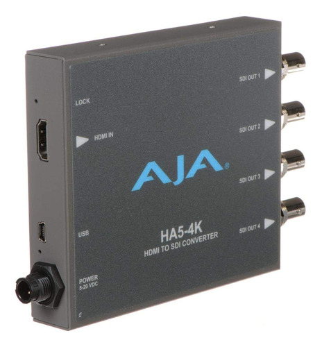 Aja Mini-convertidor Ha5-4k Hdmi A 4k Sdi