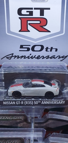 Nissan Gt-r R35 50th Aniversario Greenlight 1/64
