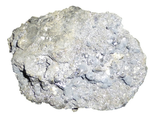Mineral De Colección Galena Cristalizada Con Arsenopirita