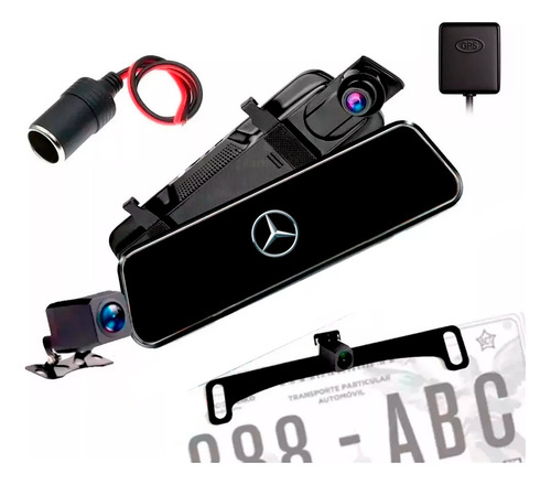 Retrovisor Dvr Touch Vision Nocturna  Mercedes Benz