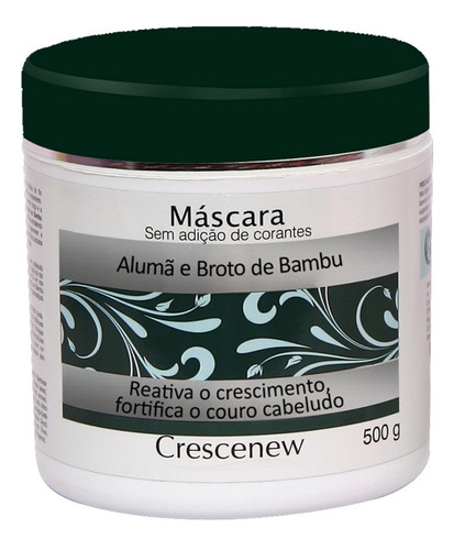 Imagem 2 de 4 de 2 Máscara Hidratação Queda De Cabelo Alumã E Broto De Bambu