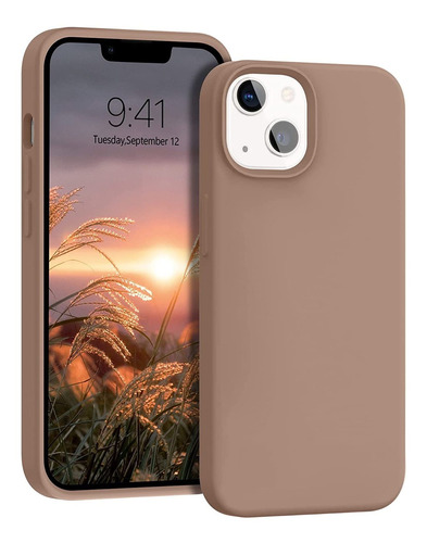 Funda Para iPhone 13 - Marron De Silicona