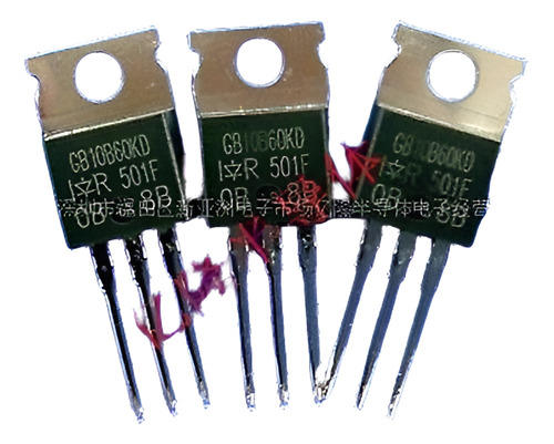 Transistor Bipolar De Puerta Aislada A 220 Irgb10b60kd De Ir