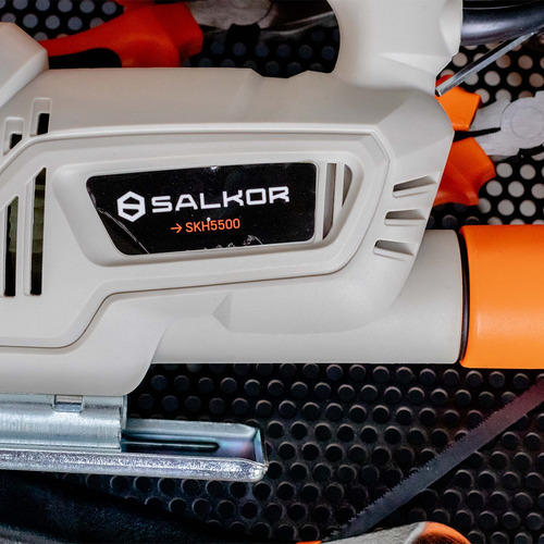 Imagen 7 de 11 de Sierra Caladora De Mano 400w 3000rpm Salkor Skh5500