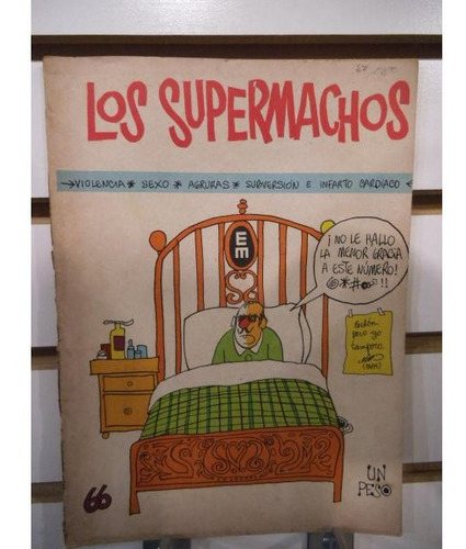 Comic Los Supermachos 66 Editorial Posada Vintage 