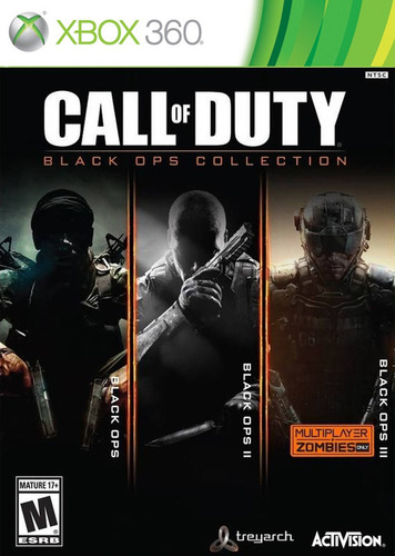 Cod Black Ops Collection 1, 2 Y 3 Solo Xbox 360 Pide 20% Off (Usado)